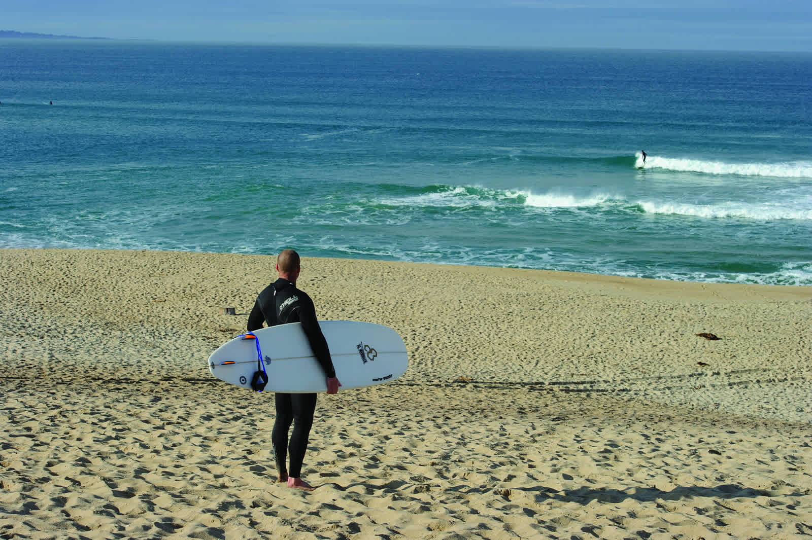 Surfing in Monterey