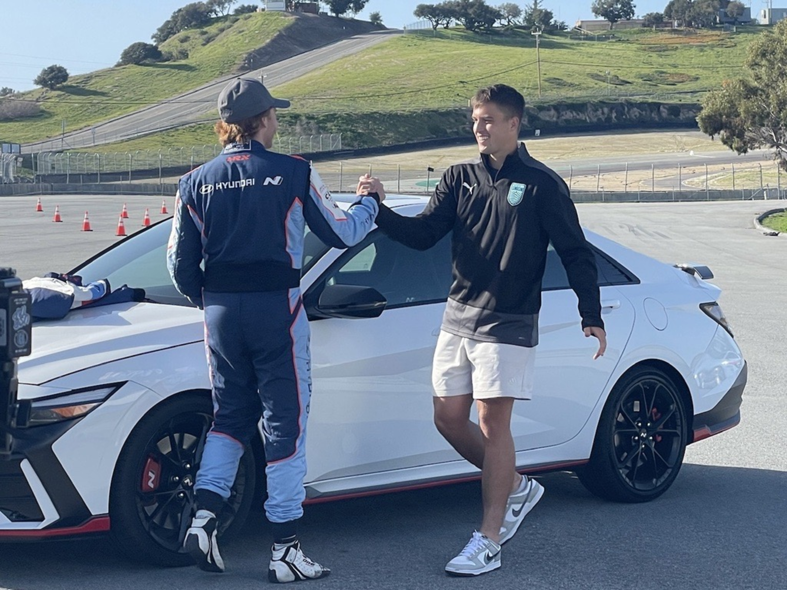 Monterey Pro v Pro: Pro Soccer Player V Pro Racecar Driver