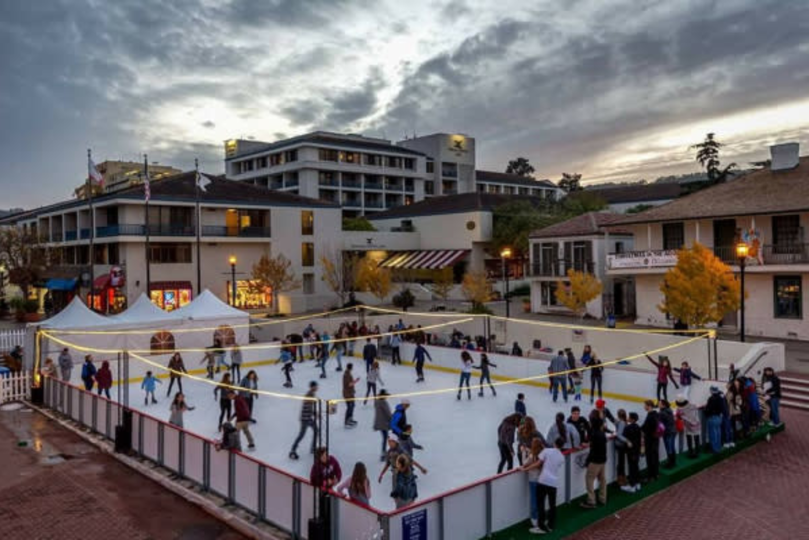 Ice Skating by the Bay