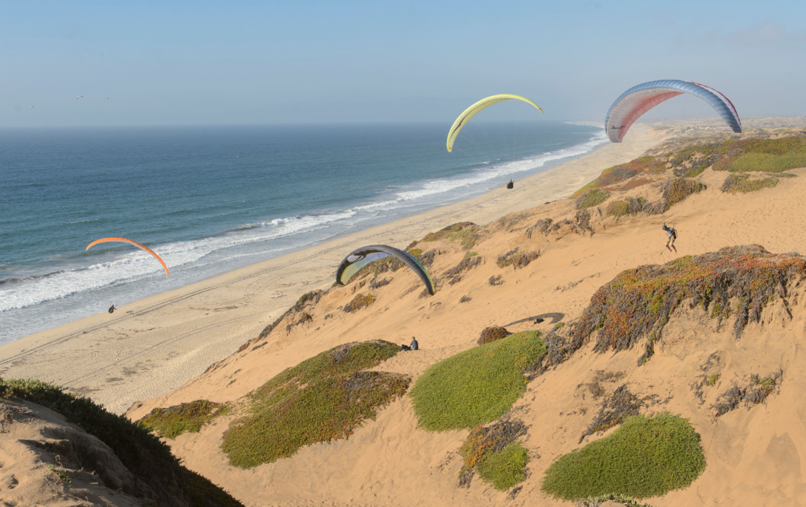 Paragliding in Marina