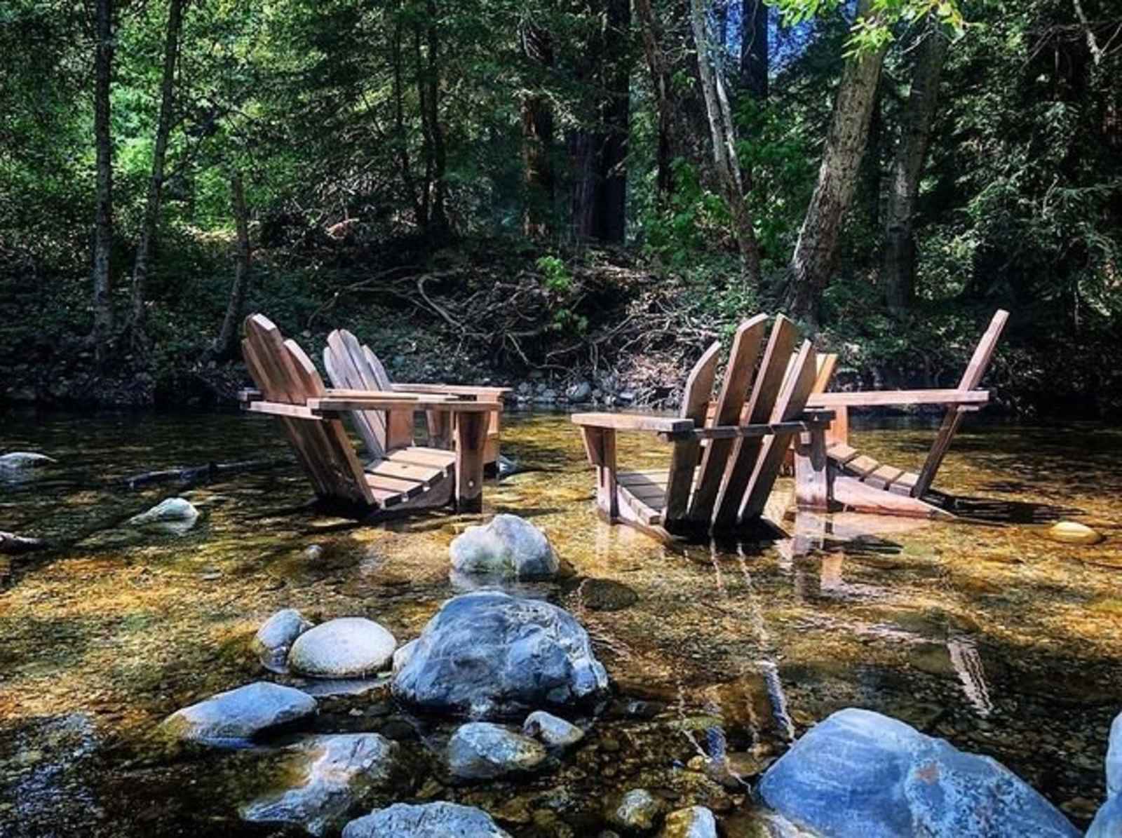 Big Sur River Inn Adirondack Chairs